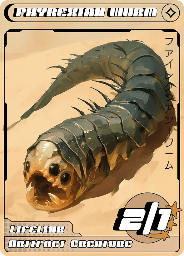 Phyrexian Wurm Lifelink - Alfies