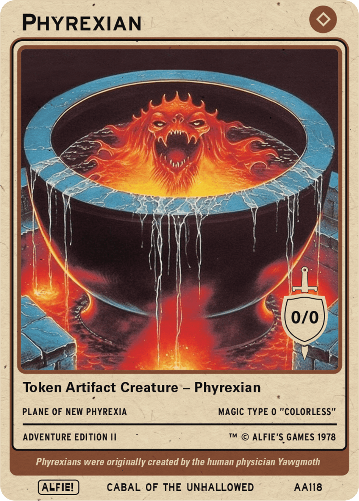 Phyrexian/Incubator - Alfies