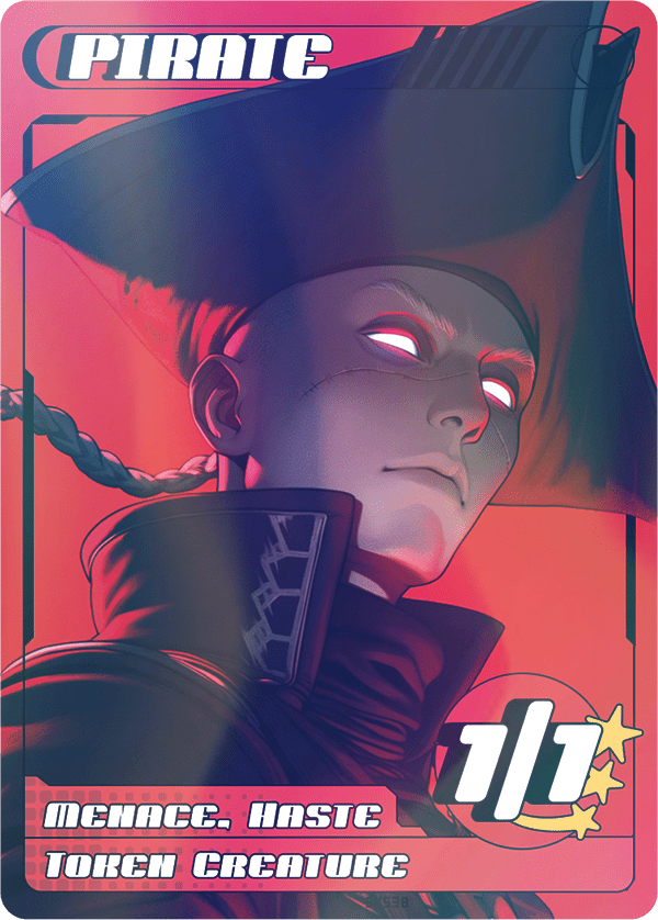 Pirate 1/1 Red Foil - Alfies