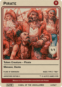 Pirate 1/1 Red - Alfies