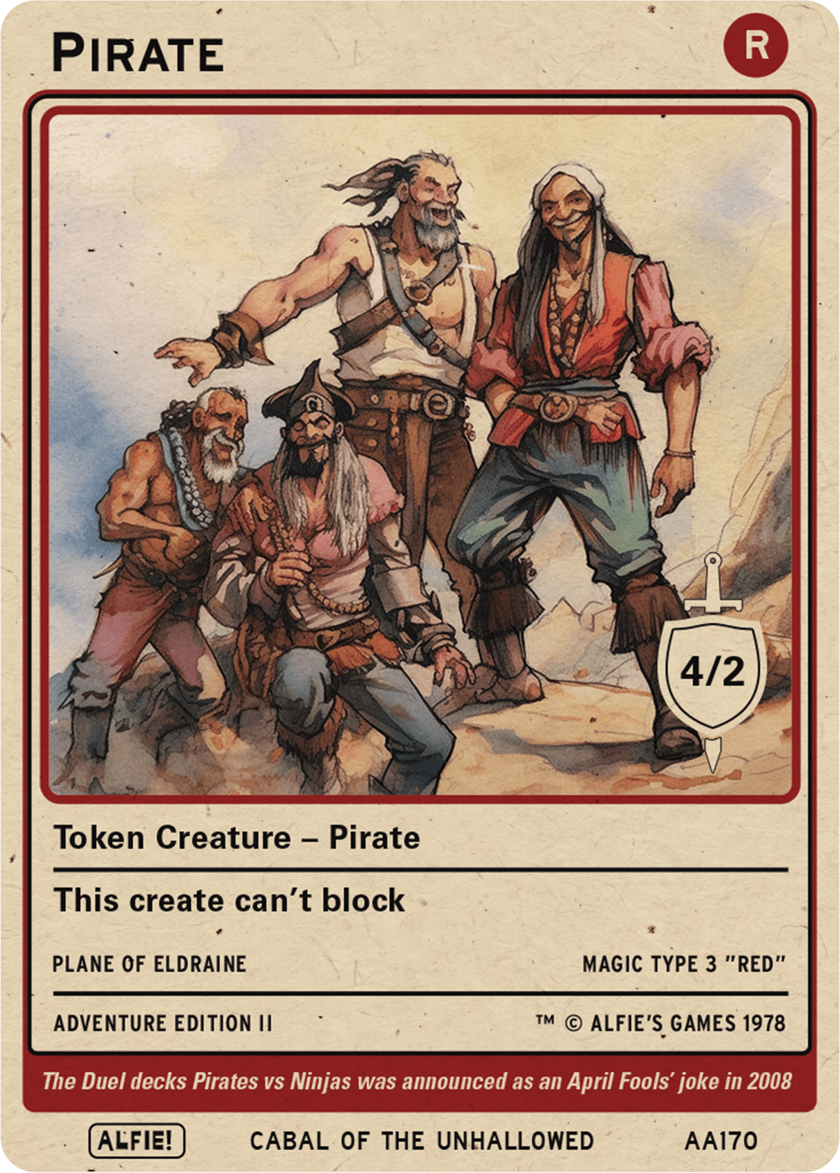 Pirate - Alfies
