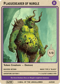 Plaguebearer of Nurgle - Alfies