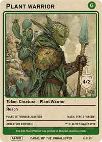 Plant Warrior - Alfies