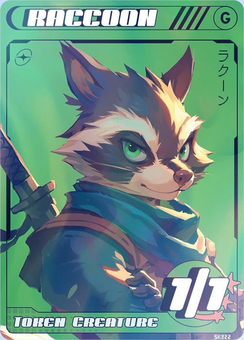 Raccoon Foil - Alfies