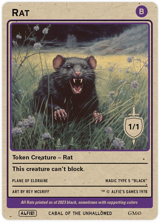 Rat (Can't block) - Alfies