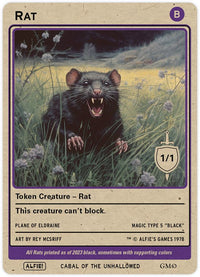 Rat (Can't block) - Alfies