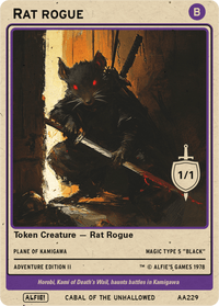 Rat Rogue - Alfies
