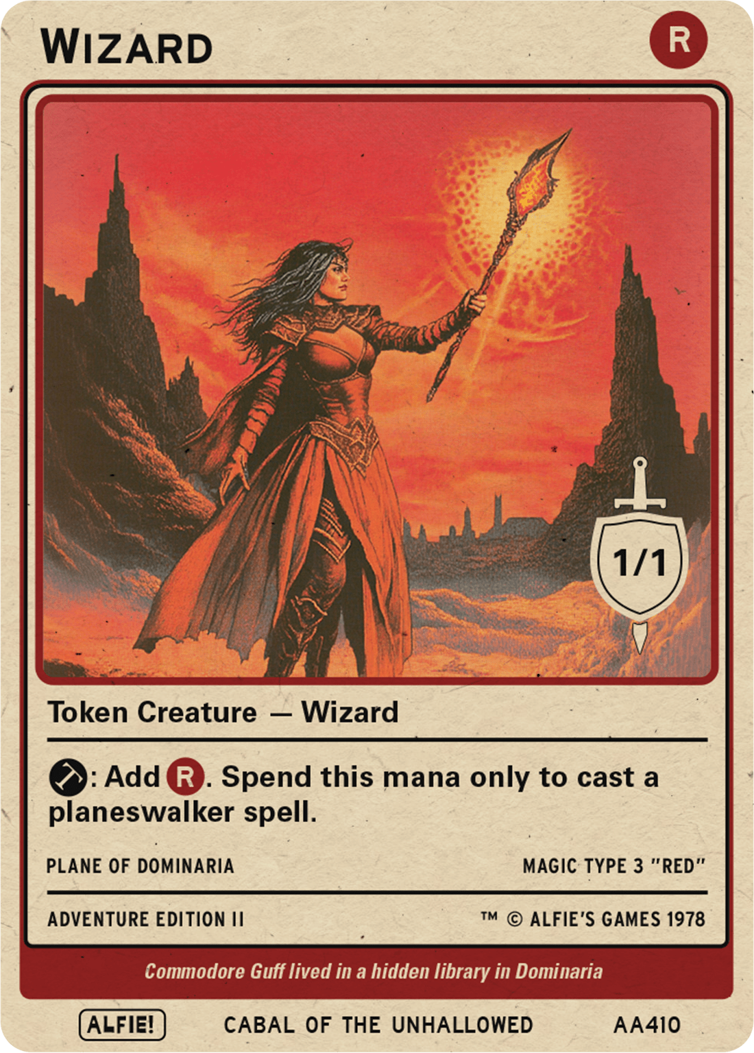 Red Wizard - Alfies