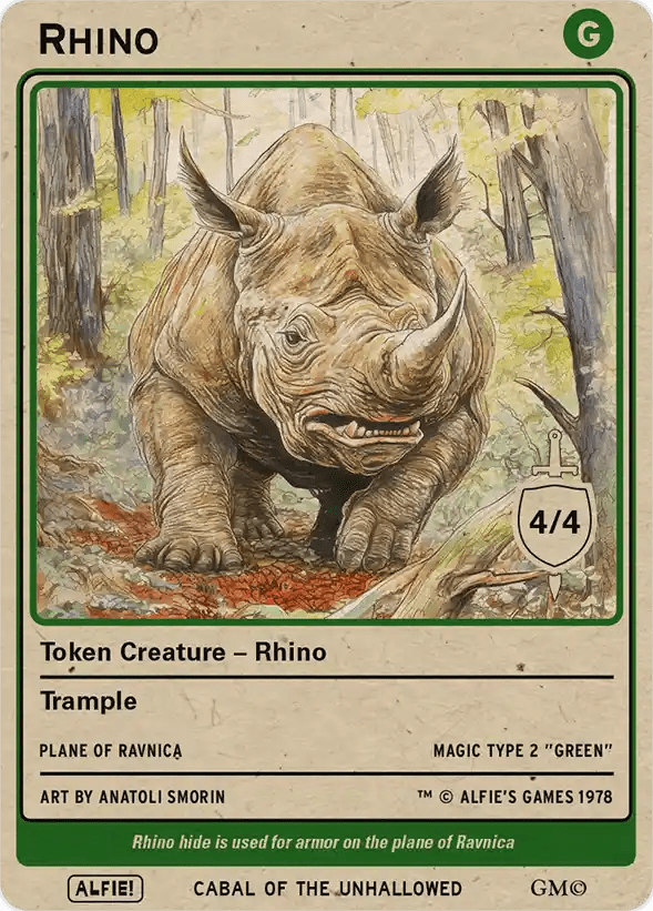 Rhino - Alfies