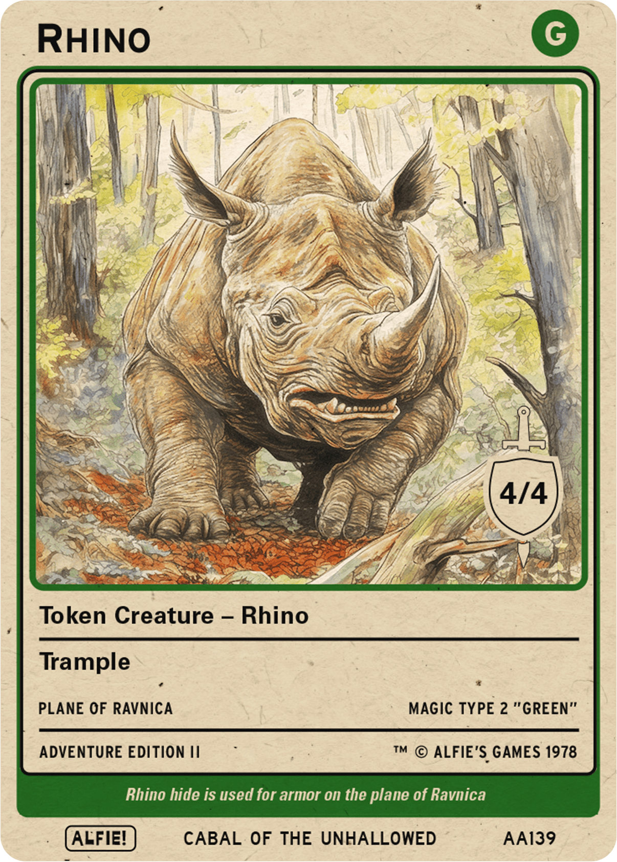 Rhino - Alfies