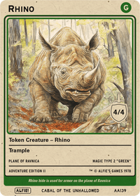 Rhino - Alfies