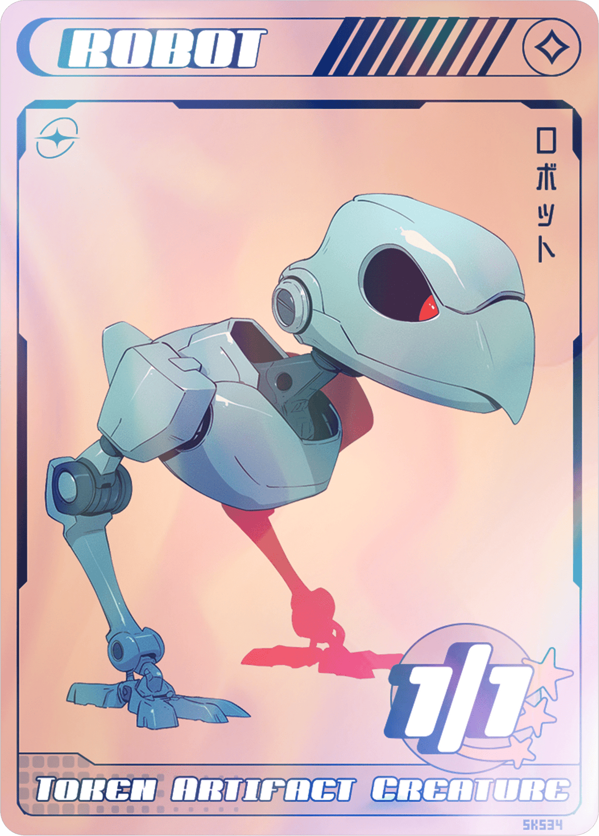Robot 1/1 Foil - Alfies