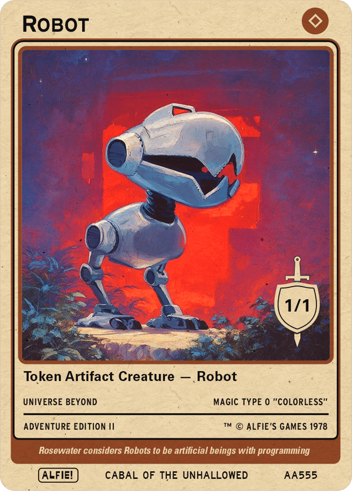 Robot 1/1 - Alfies