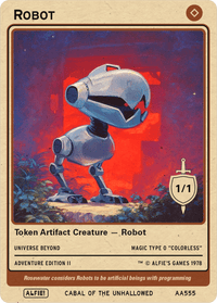Robot 1/1 - Alfies