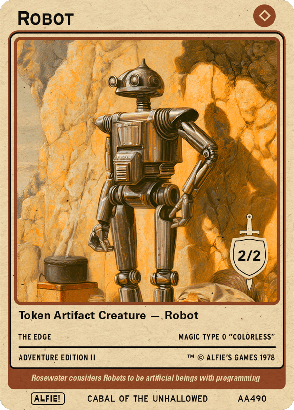 Robot 2/2 - Alfies