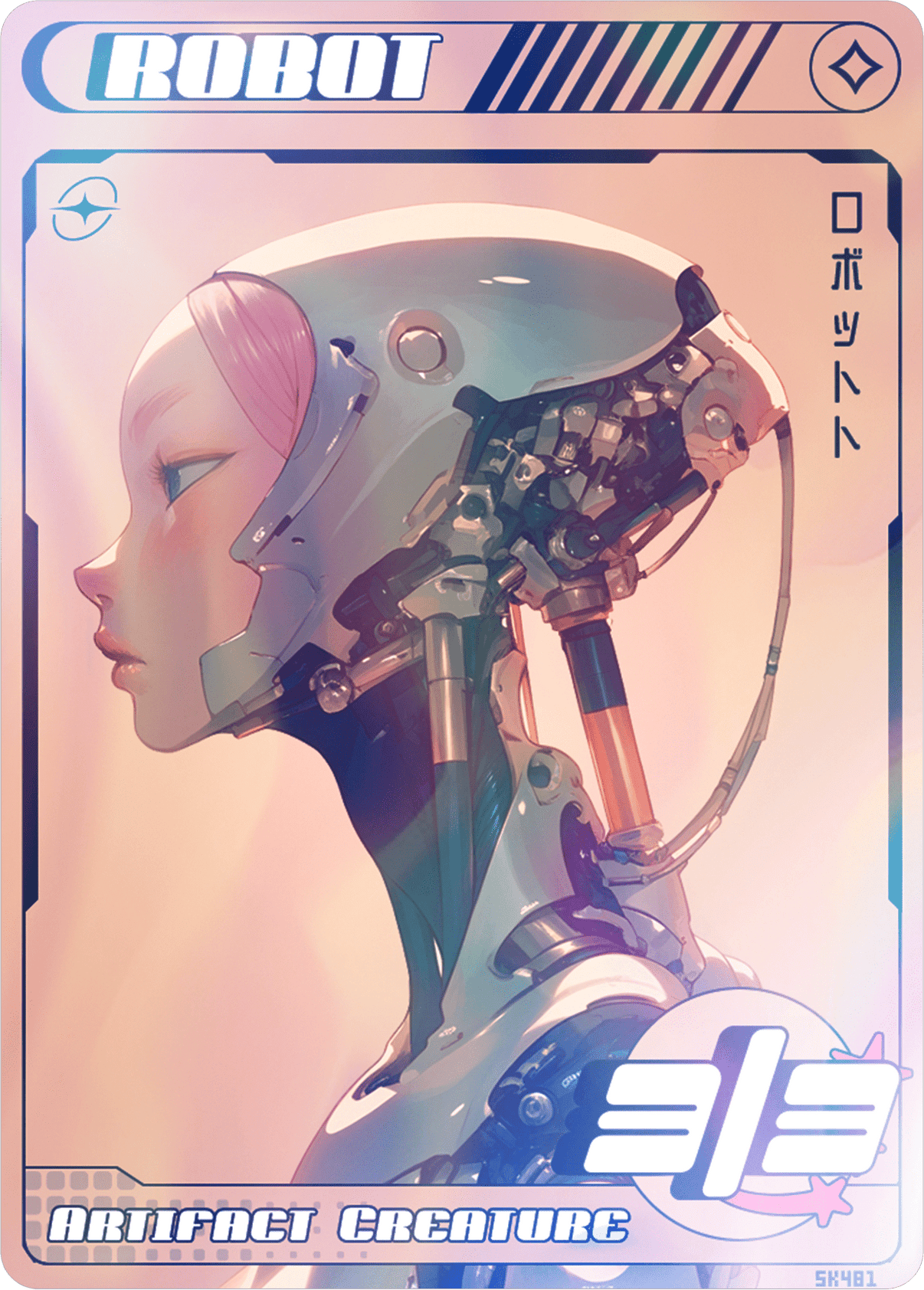 Robot 3/3 Foil - Alfies
