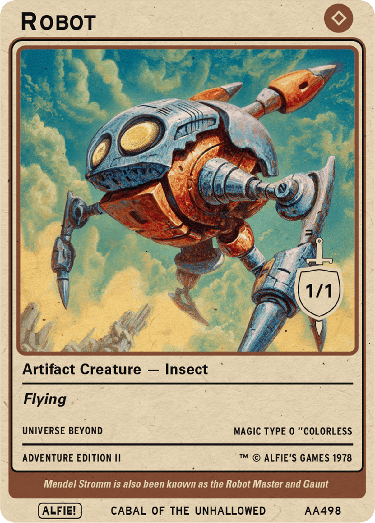 Robot Flying 1/1 - Alfies