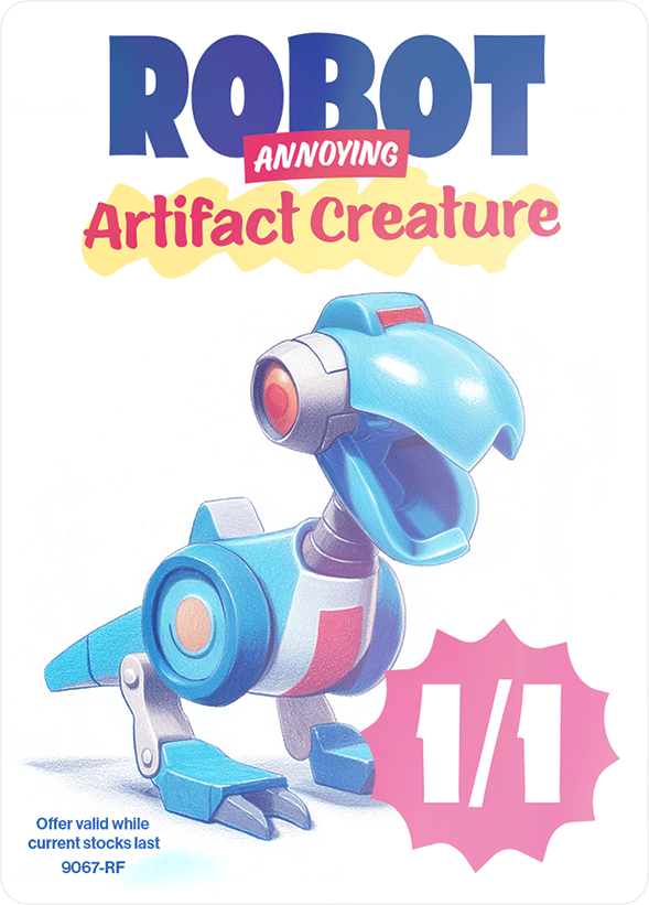 Robot Foil - Alfies