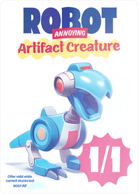 Robot Foil - Alfies