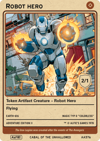 Robot Hero - Alfies