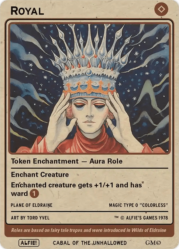 Royal Role - Alfies