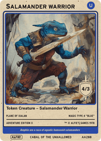 Salamander Warrior - Alfies