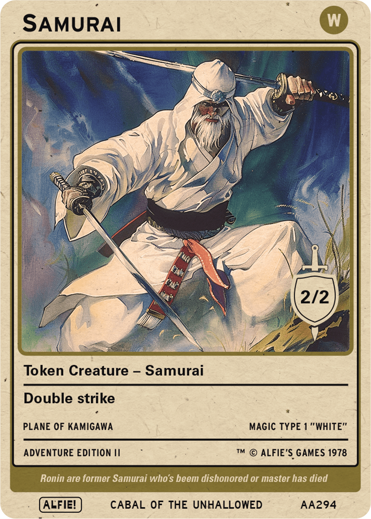Samurai Doublestrike - Alfies