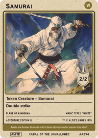 Samurai Doublestrike - Alfies