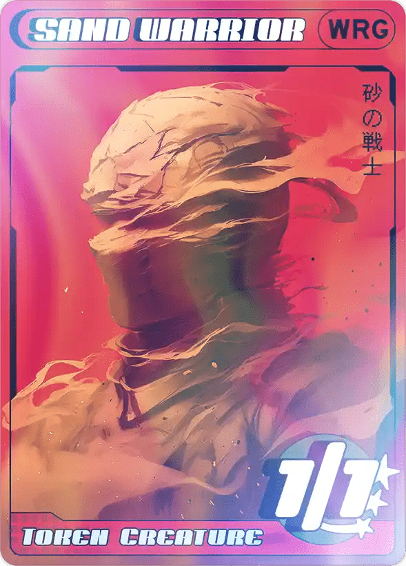 Sand Warrior Foil - Alfies
