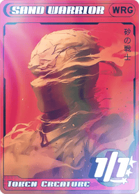 Sand Warrior Foil - Alfies