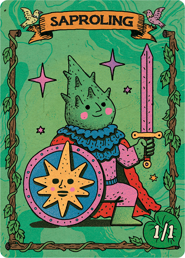 Saproling 1/1 Green - Alfies