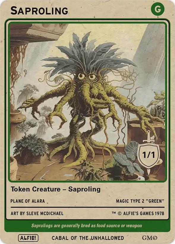 Saproling - Alfies