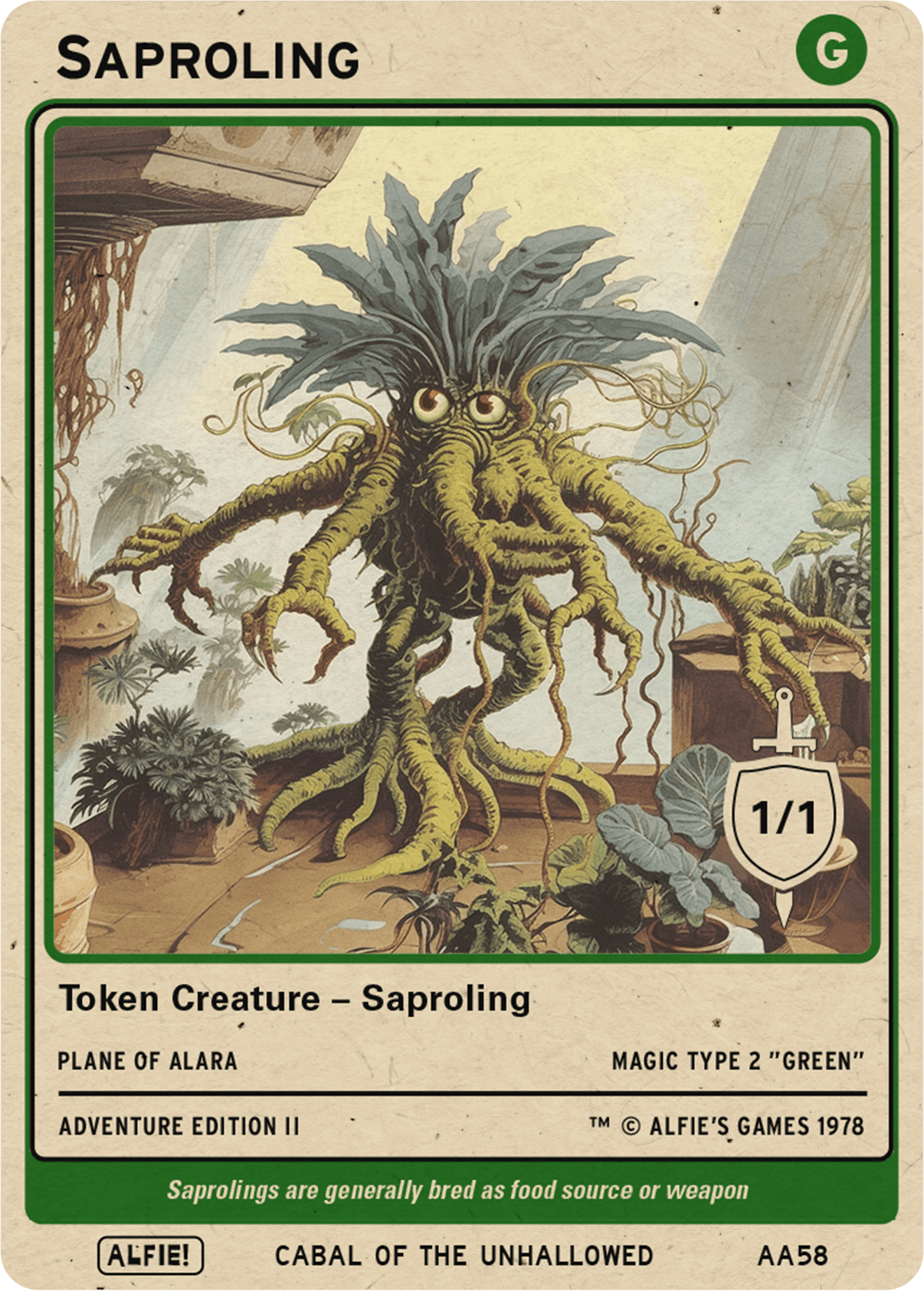 Saproling - Alfies