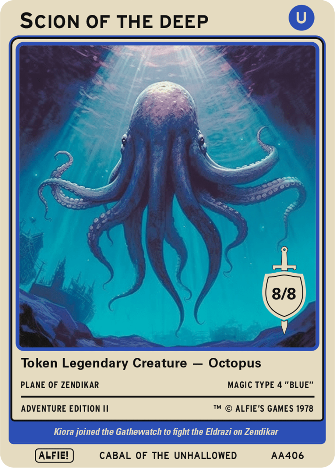 Scion of the Deep Token – Alfies