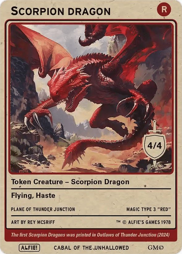 Scorpion Dragon - Alfies