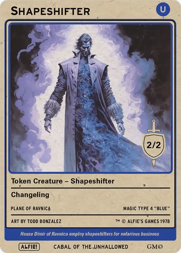Shapeshifter 2/2 - Alfies