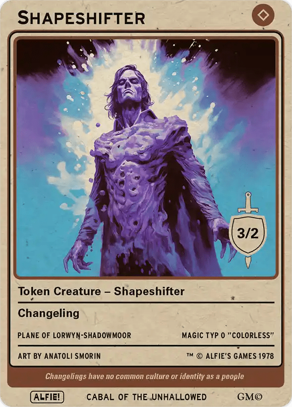 Shapeshifter 3/2 - Alfies