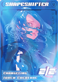 Shapeshifter Blue Foil - Alfies