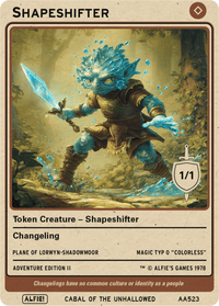 Shapeshifter - Alfies