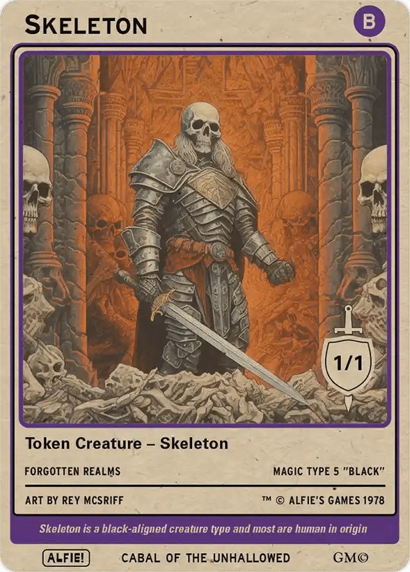 Skeleton 1/1 - Alfies