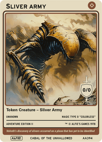 Sliver Army - Alfies