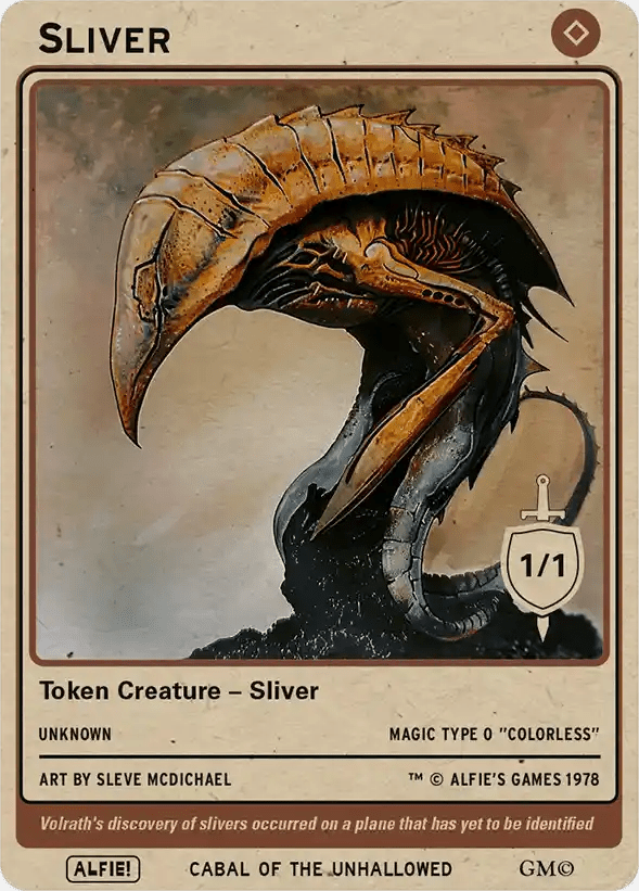 Sliver - Alfies