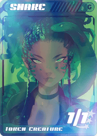 Snake Green Foil - Alfies
