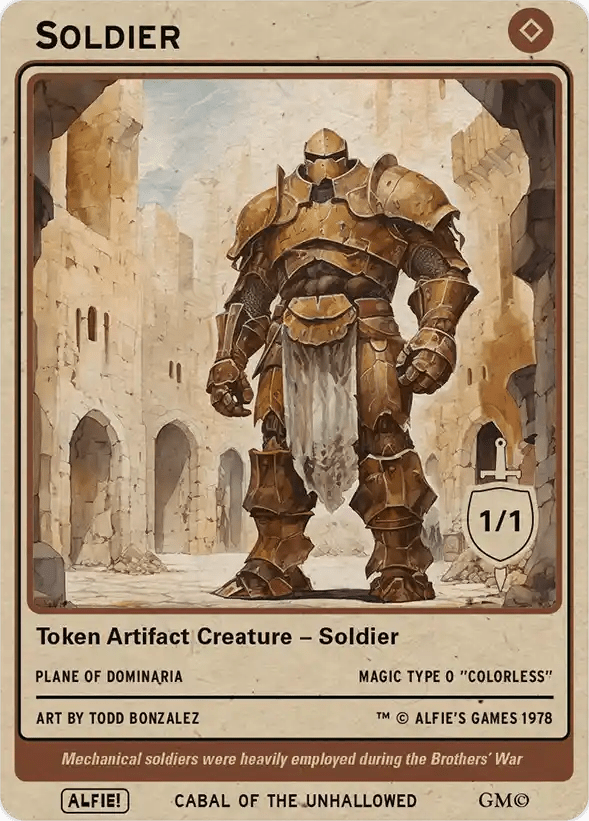 Soldier Colorless - Alfies