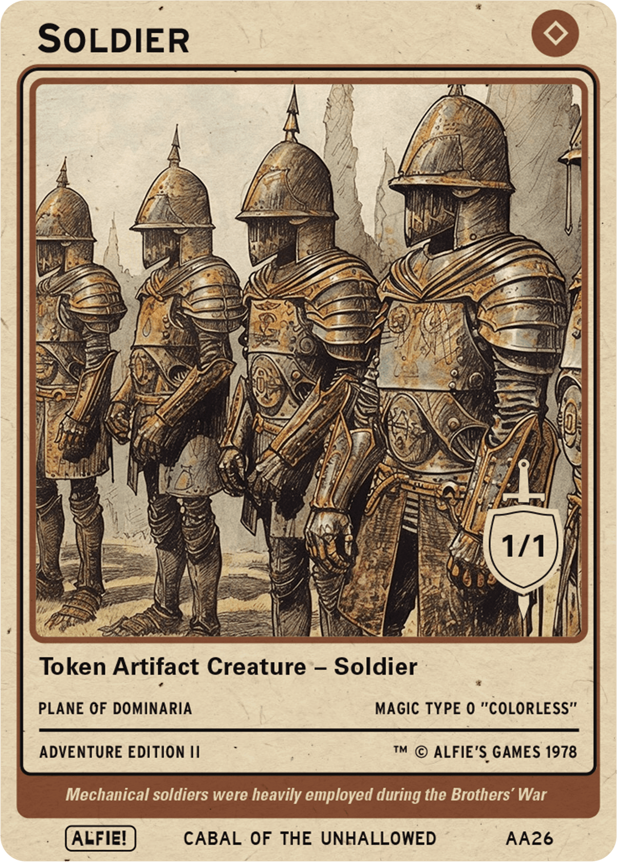 Soldier Colorless - Alfies
