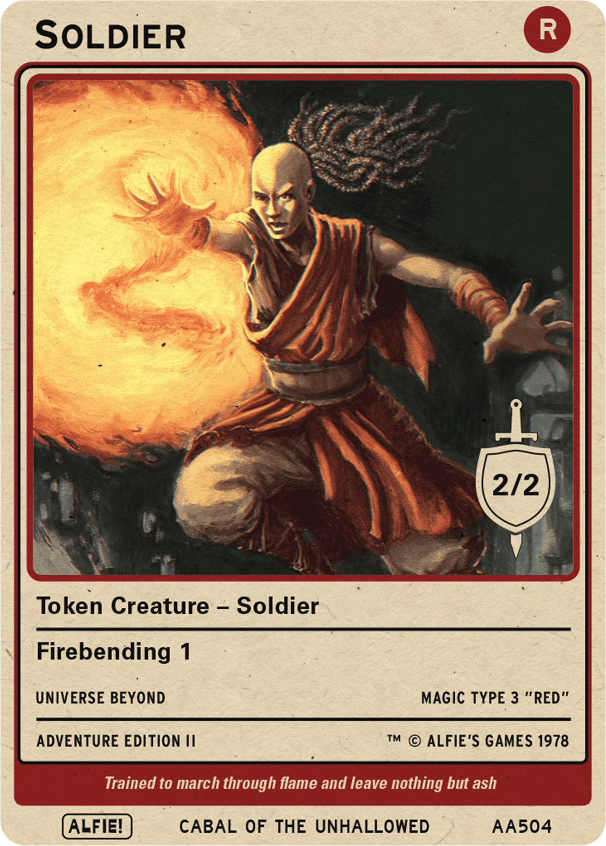 Soldier Firebending 1 - Alfies