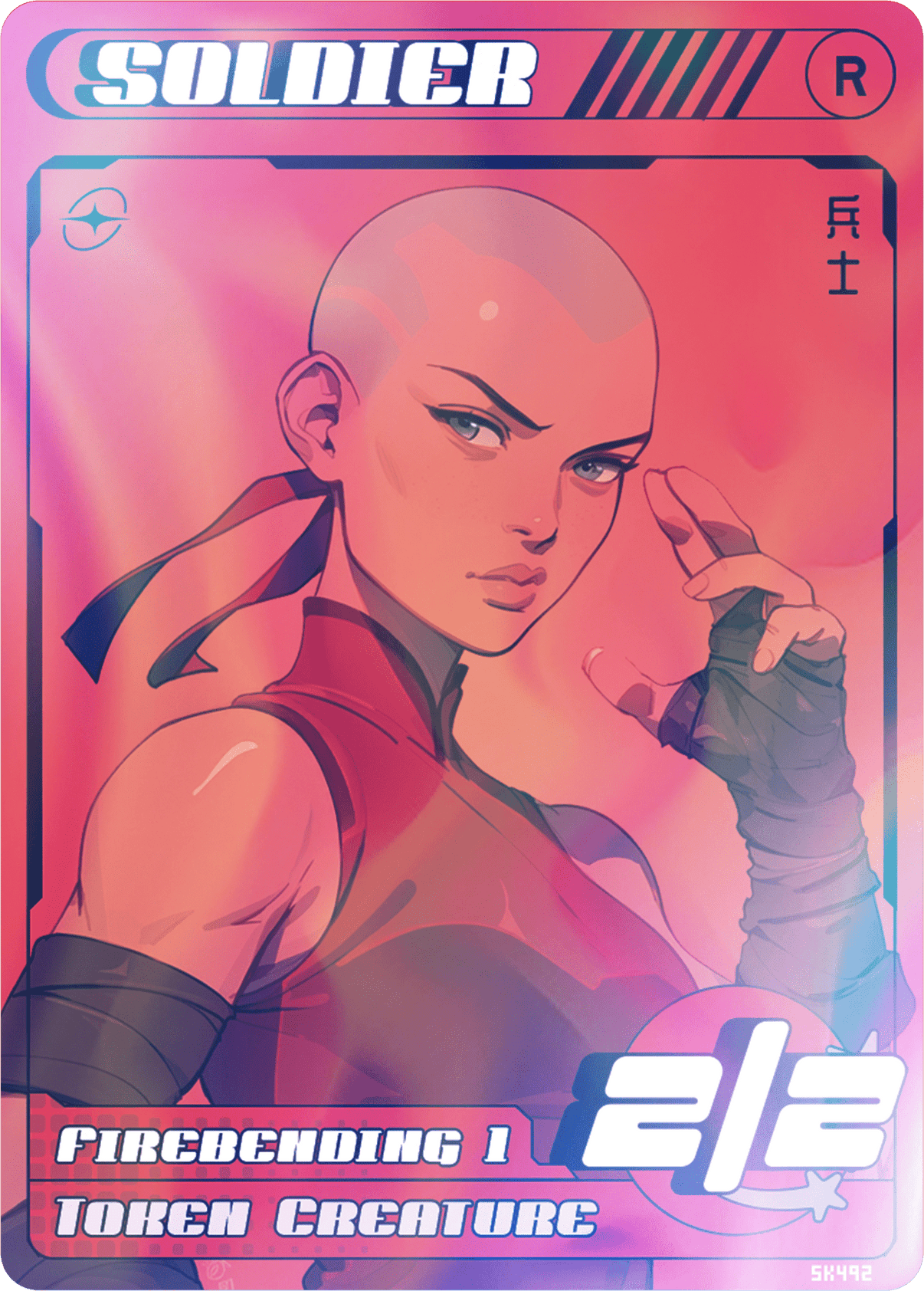 Soldier Red Firebending Foil - Alfies