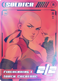 Soldier Red Firebending Foil - Alfies