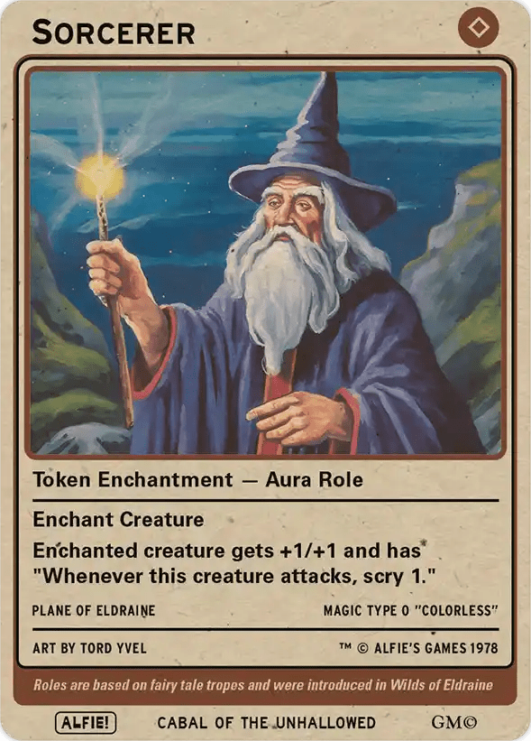 Sorcerer Role - Alfies