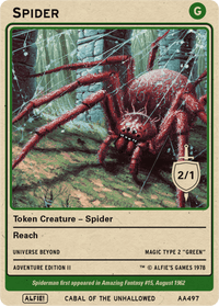 Spider 2/1 Reach - Alfies